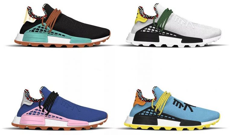 Pharrell x Adidas NMD HU “Inspiration” Pack