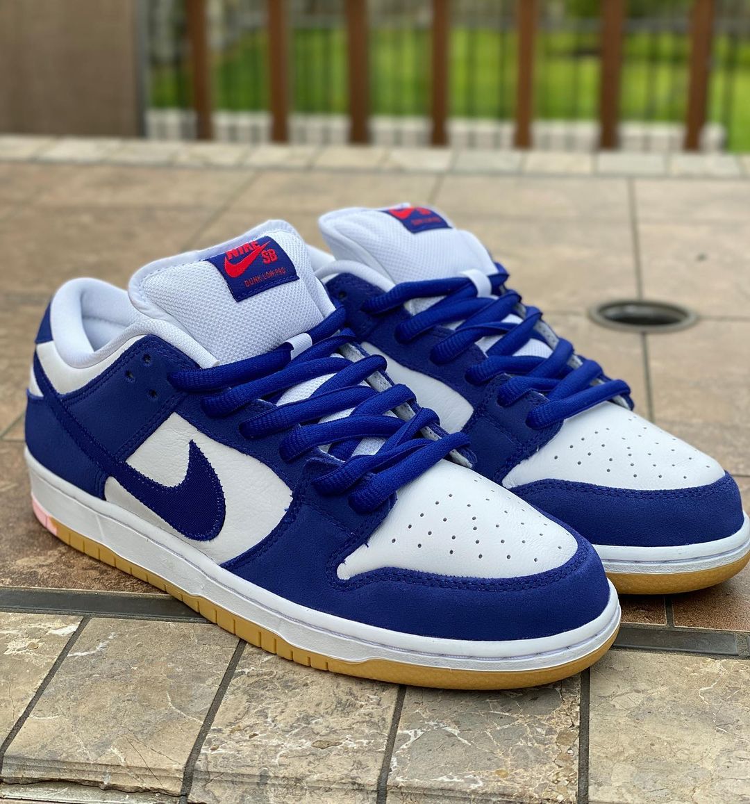 Dodger nike dunks