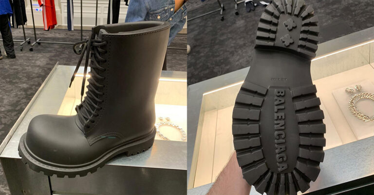 Ye’s Comically Oversized Balenciaga Boots