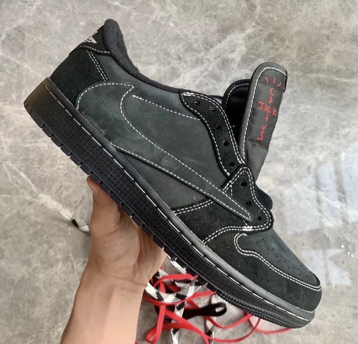 LV x Travis Scott x Air Jordan 1 Low Black Check BRAB DM7866 - 662 - helps  close a stellar holiday season for Jordan Brand - BioenergylistsShops