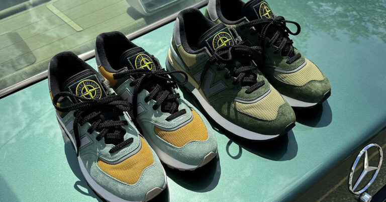 Stone Island x New Balance 574 Legacy Returns in Two Colorways