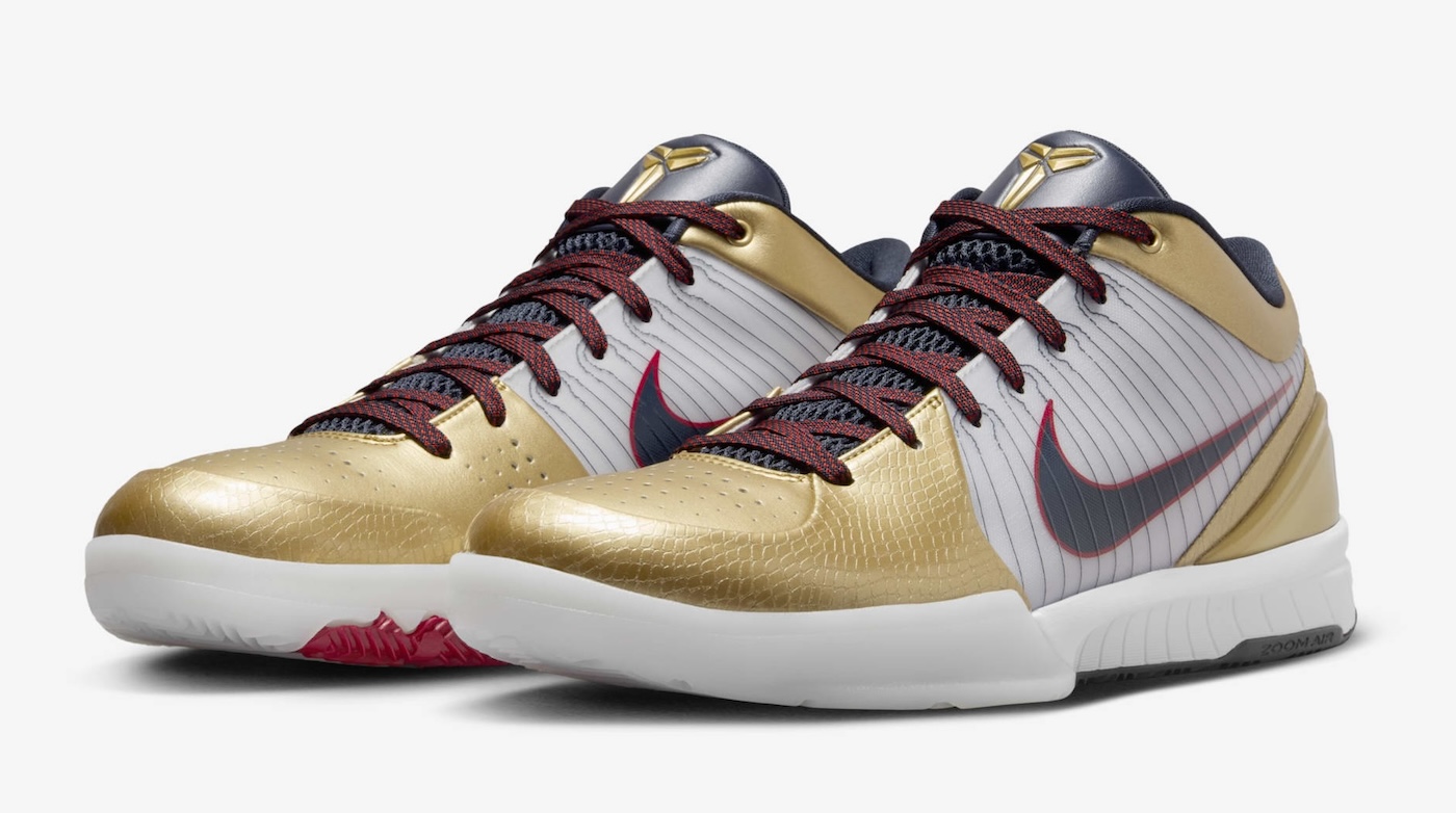 Nike Kobe 4 Gold Medal Returns for Summer Olympics Modern Notoriety