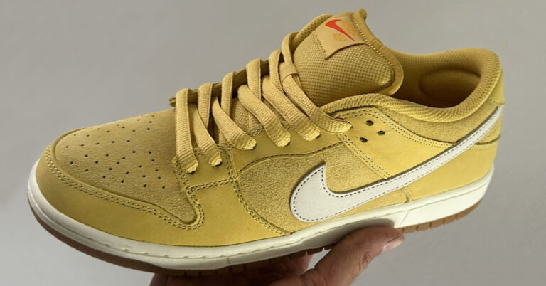 Nike SB Dunk Low “Saturn Gold” First Look