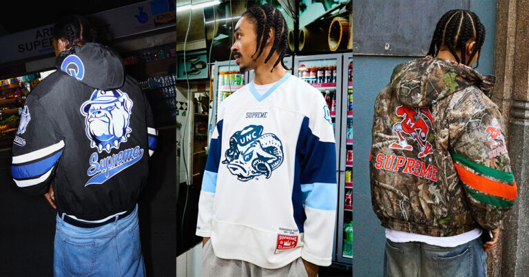 Supreme x Mitchell & Ness x NCAA Collection