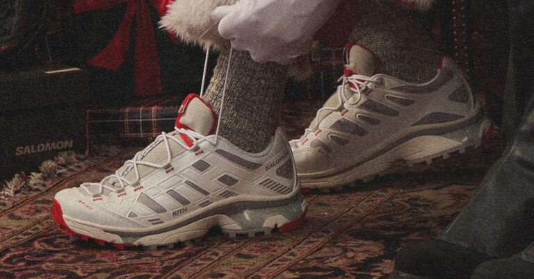 Kith Debuts Two New Salomon Models in “Kithmas” Collection