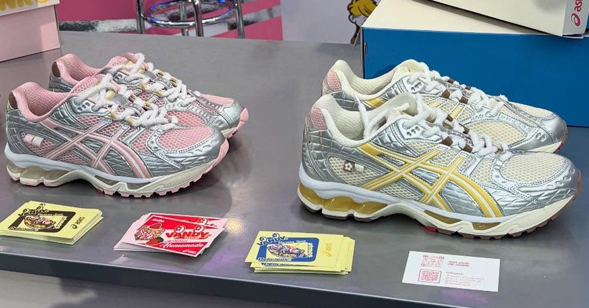 VANDYTHEPINK x atmos x ASICS GEL-NIMBUS 10.1 “Banana Split” Pack