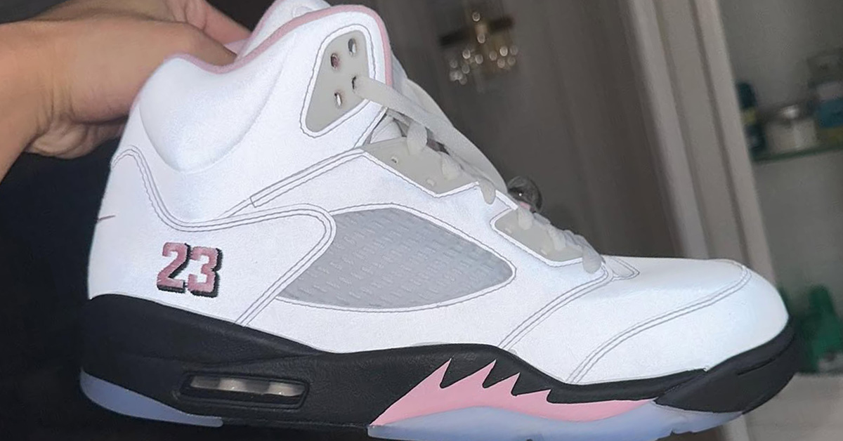 Air Jordan 5 “Soft Pink” Celebrates 35th Anniversary of the AJ5