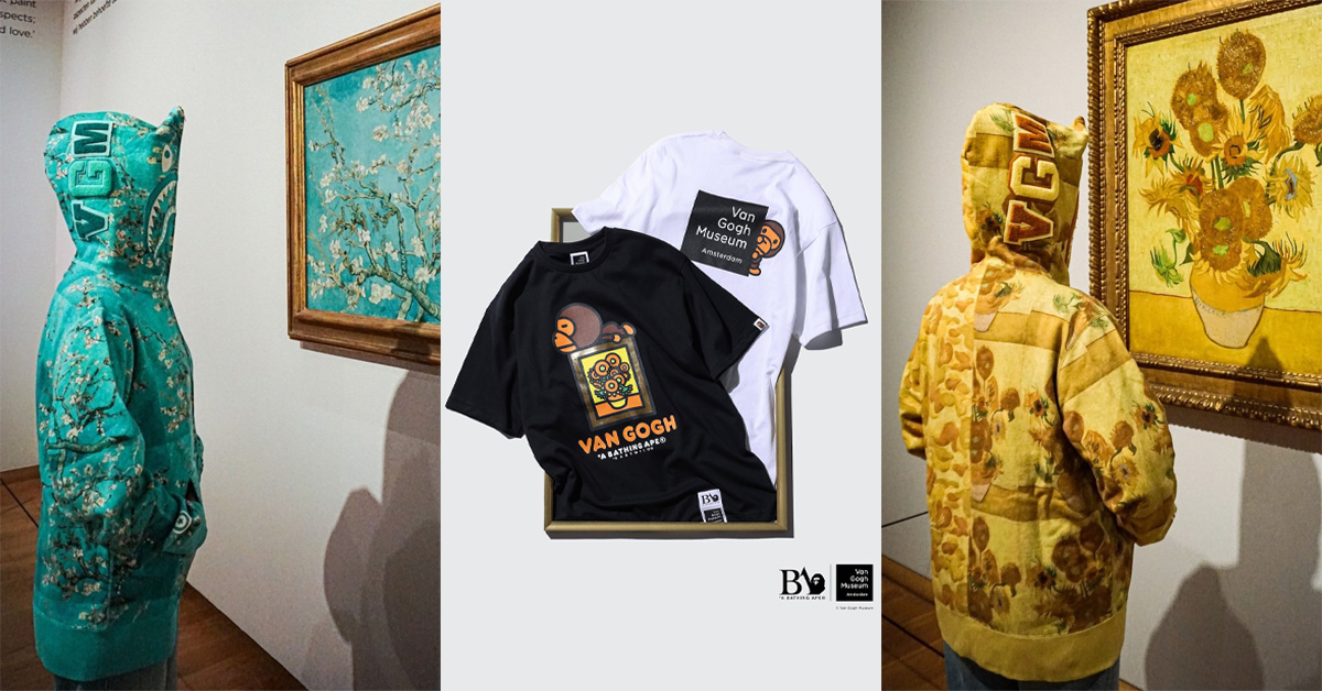 BAPE Launches Collaboration with the Van Gogh Museum