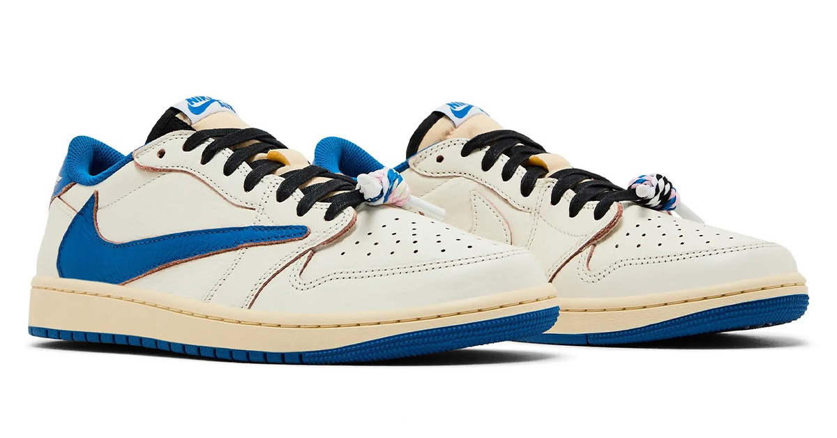 Travis Scott & Fragment Link Up For Another Air Jordan 1 Low Collab