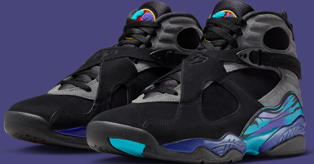 Air Jordan 8 “Aqua” OG Is Back