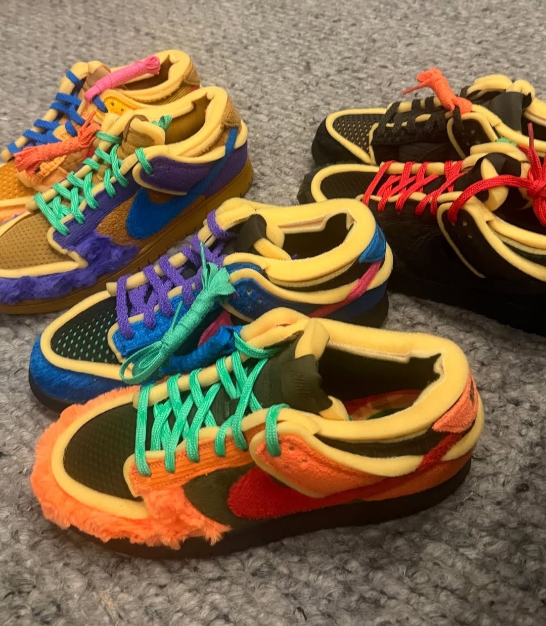 Cactus Plant Flea Market x Nike Swamp Sponge Dunk pack photo by Lil Yachty