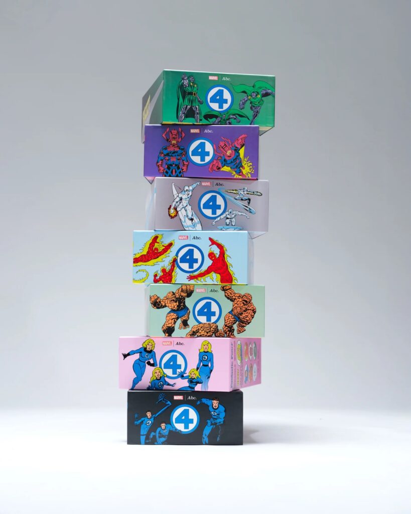 Advisory Board Crystals x Fantastic Four x PUMA packaging