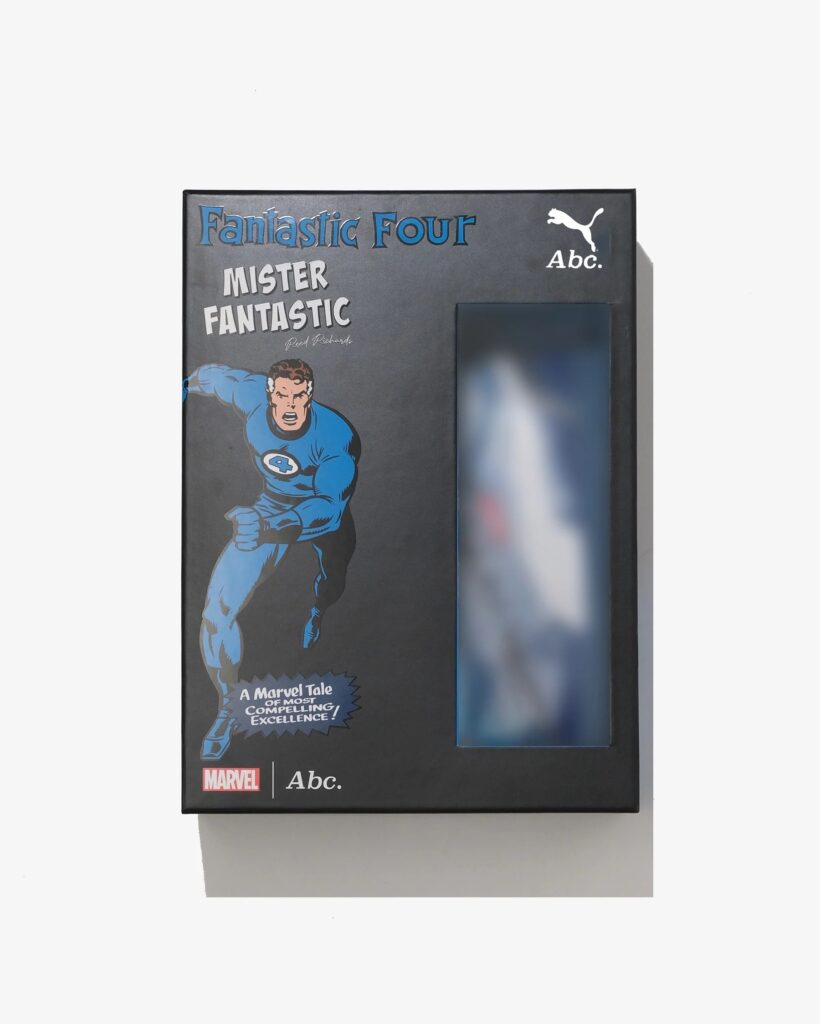 Advisory Board Crystals x Fantastic Four x PUMA Mister Fantastic packaging