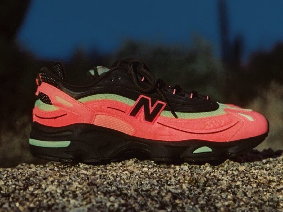 New Balance M1000 "Black/Pink/Green"