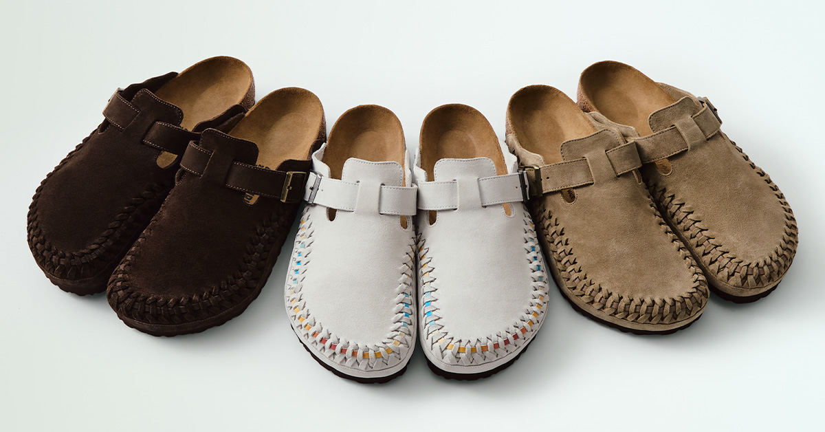 Kith & Birkenstock Introduce the Boston Braided