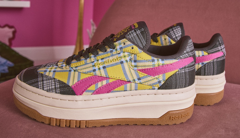 Reebok x Clueless Campio Extra "Yellow/Black/Pink" 100245955 Campaign Shoot