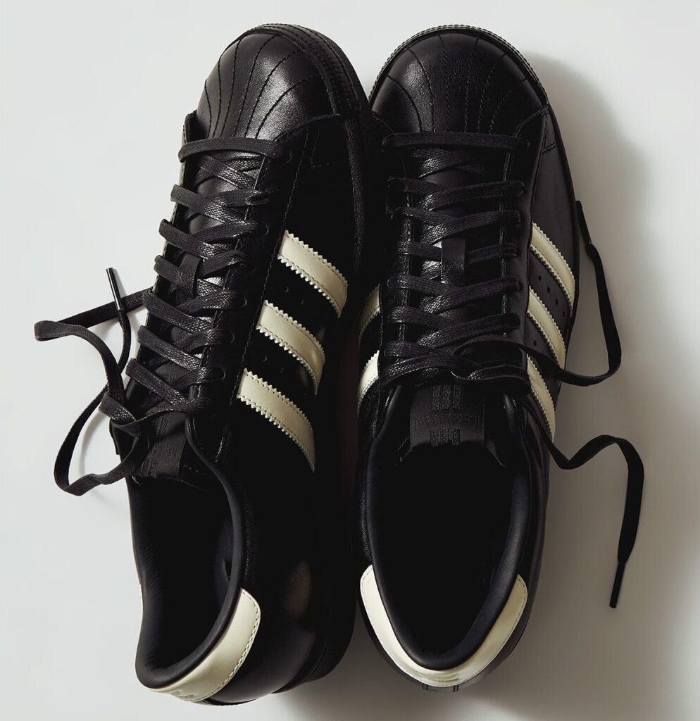 Ronnie Fieg x adidas Superstar Made in Germany "Black Tie 2.0"
Color: Black/White/Silver
Style Code: IH4565