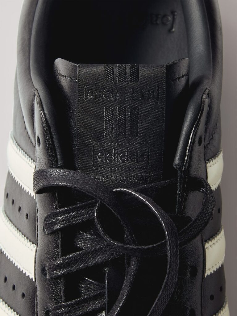 Ronnie Fieg x adidas Superstar Made in Germany "Black Tie 2.0"
Color: Black/White/Silver
Style Code: IH4565