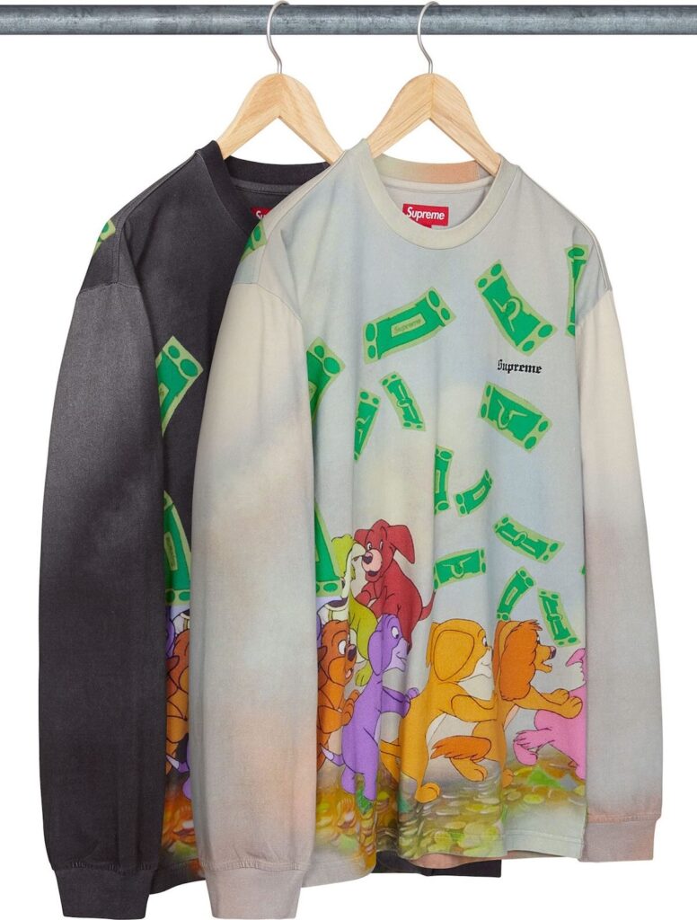 Supreme x All Dogs Go To Heaven FW25 LS Top