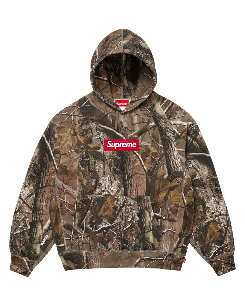 Supreme FW25 Camo Box Logo Hoodie