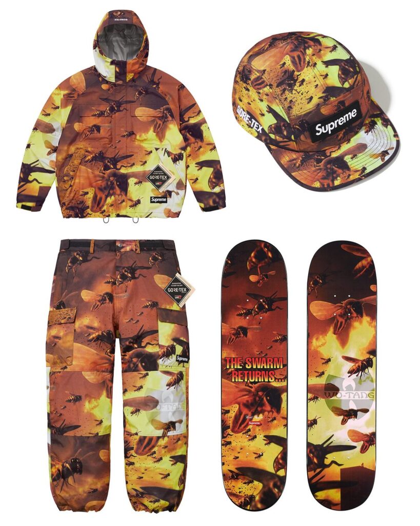 Supreme x Wu-Tang Clan FW25 Bee Swarm GORE-TEX collection