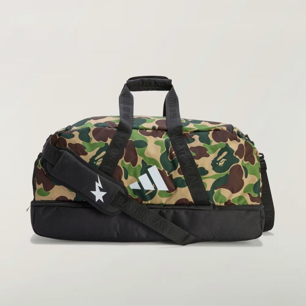 BAPE x adidas Duffle Bag JY8236
