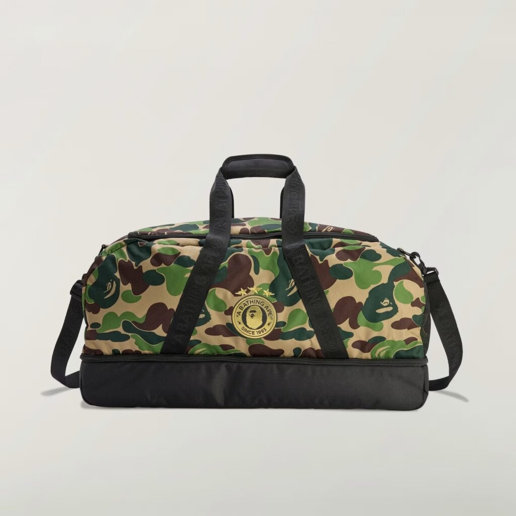 BAPE x adidas Duffle Bag JY8236