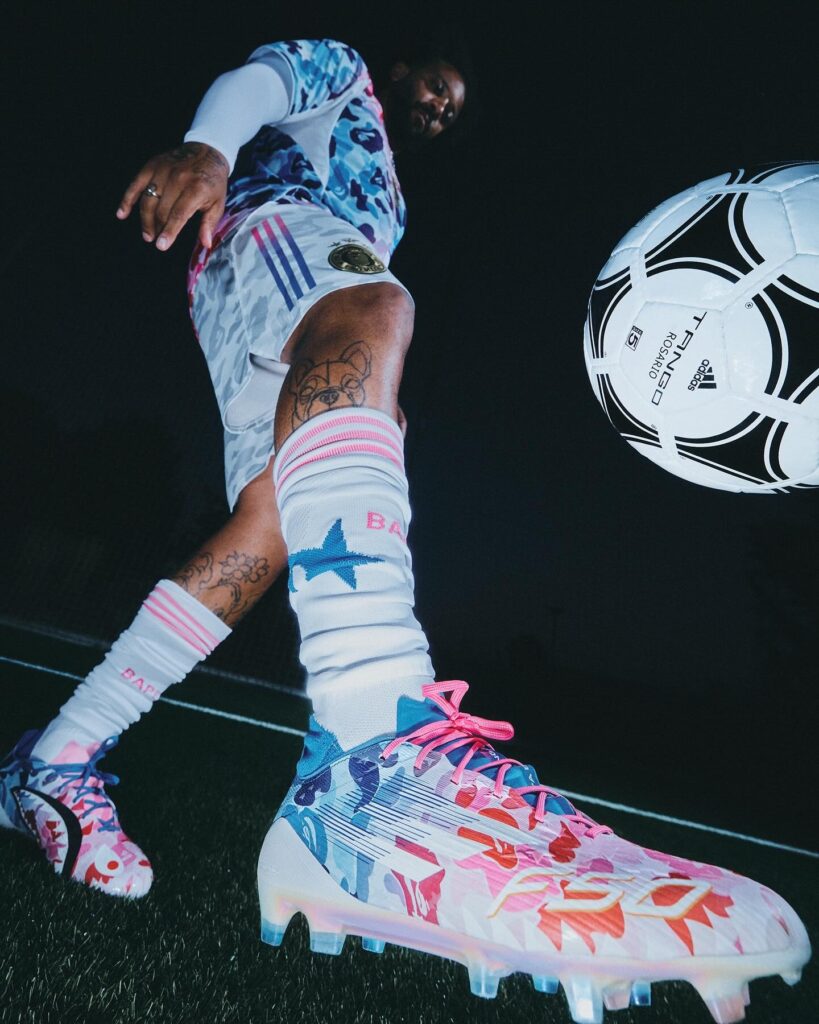 Marcelo Vieira for BAPE x adidas