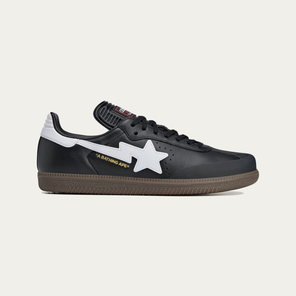 BAPE x adidas Samba Black JR9246