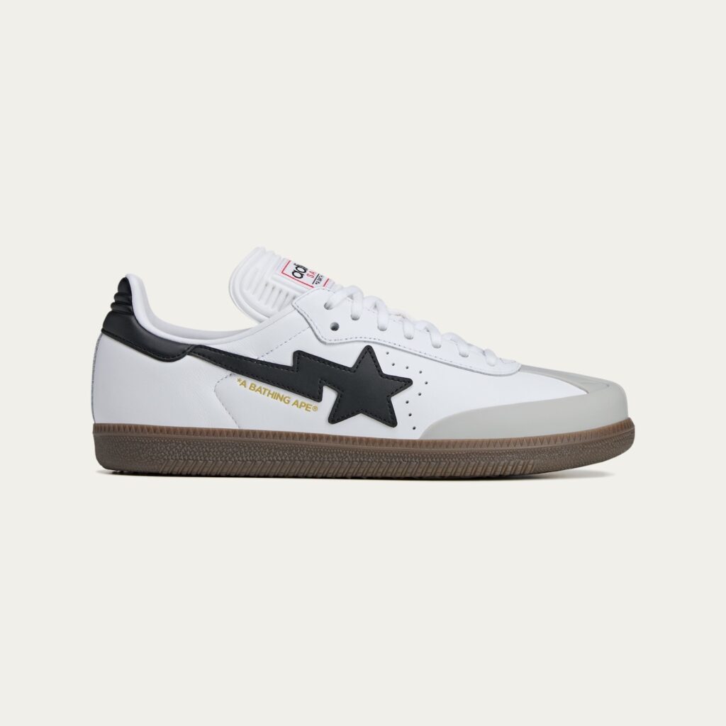 BAPE x adidas Samba White JR9245