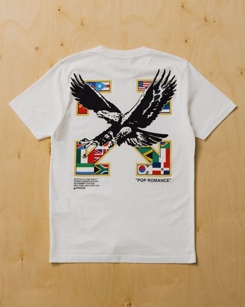 Brigade x Off-White NYFW SS26 "STAFF" Tee