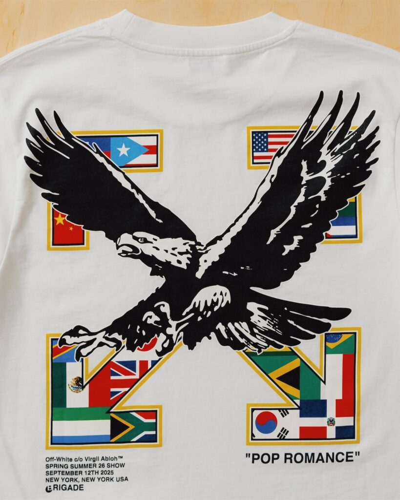 Brigade x Off-White NYFW SS26 "STAFF" Tee