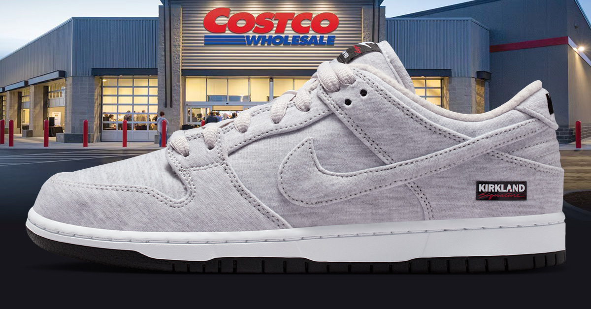 Nike SB & Costco Team Up For Kirkland Signature Dunk Low