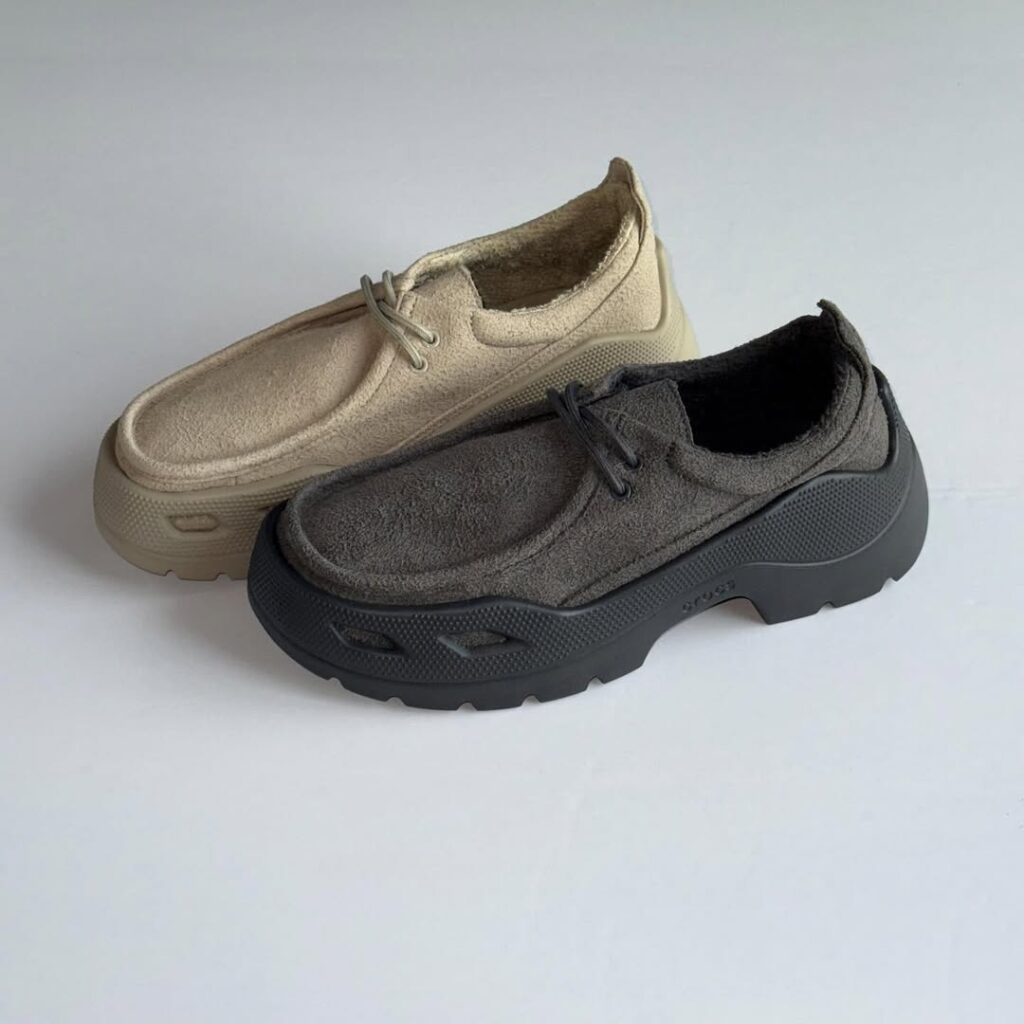 Crocs EXP Gallery Shoe "Black Sand" & "Bark"
