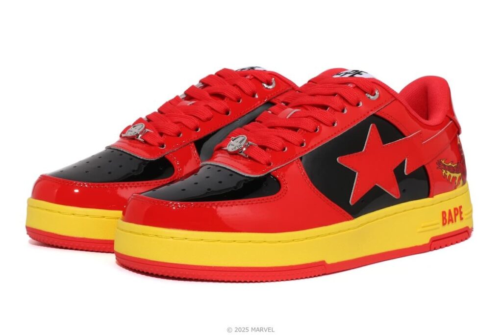 Fantastic Four x BAPE STA "The Human Torch" 1L73-191-926