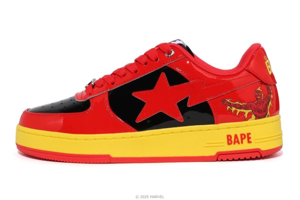 Fantastic Four x BAPE STA "The Human Torch" 1L73-191-926