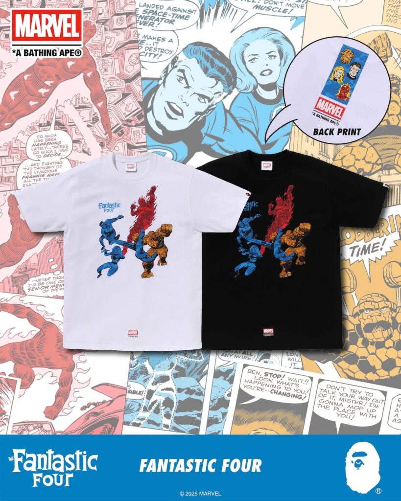 Fantastic Four x BAPE Tee