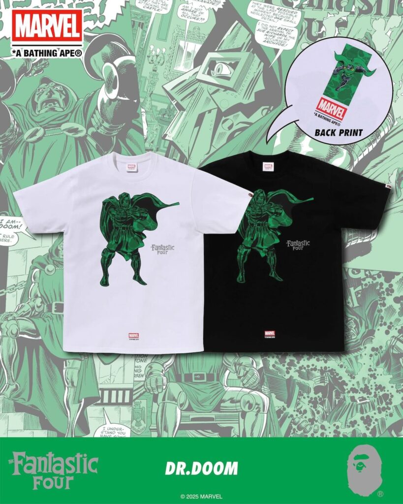 Fantastic Four x BAPE Doctor Doom Tee