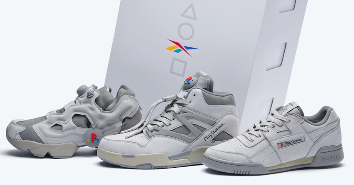PlayStation x Reebok Sneaker Capsule Celebrates 30 Years of Gaming
