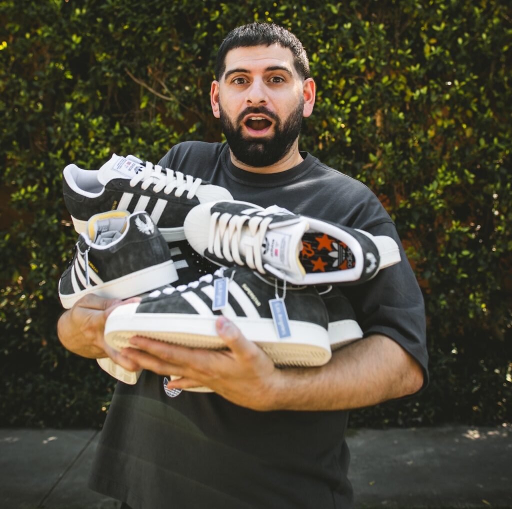 Qias Omar x LA adidas Superstar II