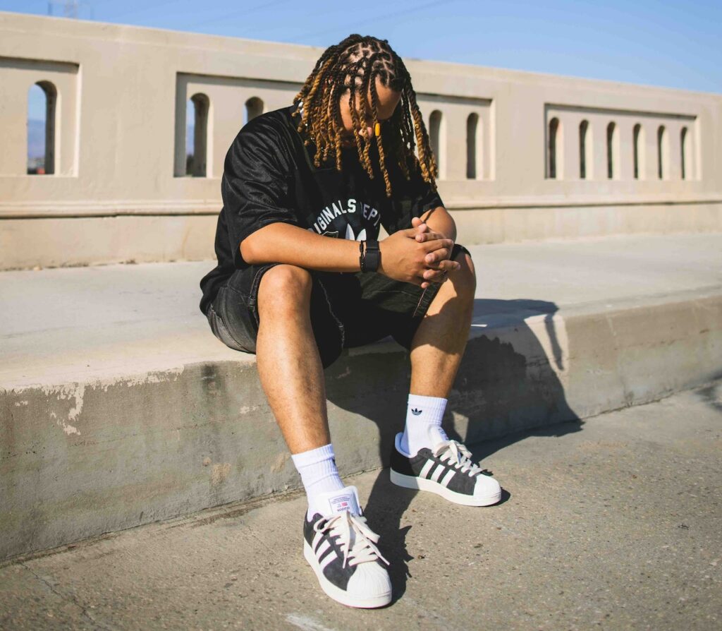 Qias Omar x LA adidas Superstar II