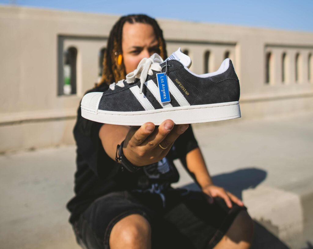 Qias Omar x LA adidas Superstar II