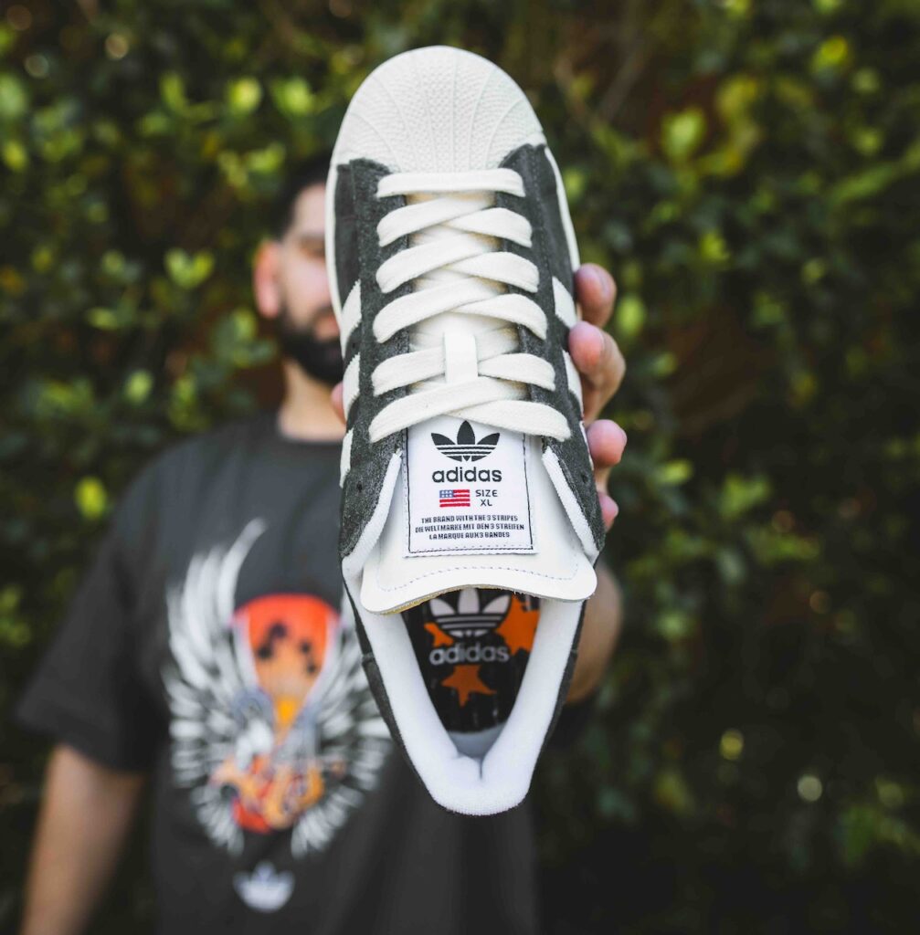 Qias Omar x LA adidas Superstar II