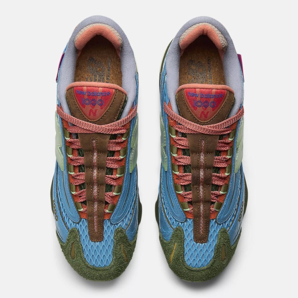 Salehe Bembury x New Balance 1000 "Cloud"
Color: Blue/Douglas Fir
Style Code: M1000BM