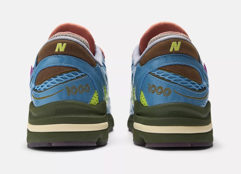 Salehe Bembury x New Balance 1000 "Cloud"
Color: Blue/Douglas Fir
Style Code: M1000BM