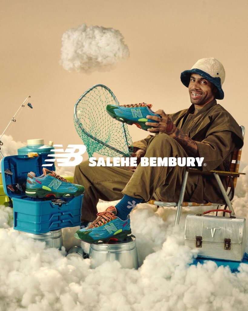Salehe Bembury x New Balance 1000 "Fog Be The Cloud" Vic Mensa campaign