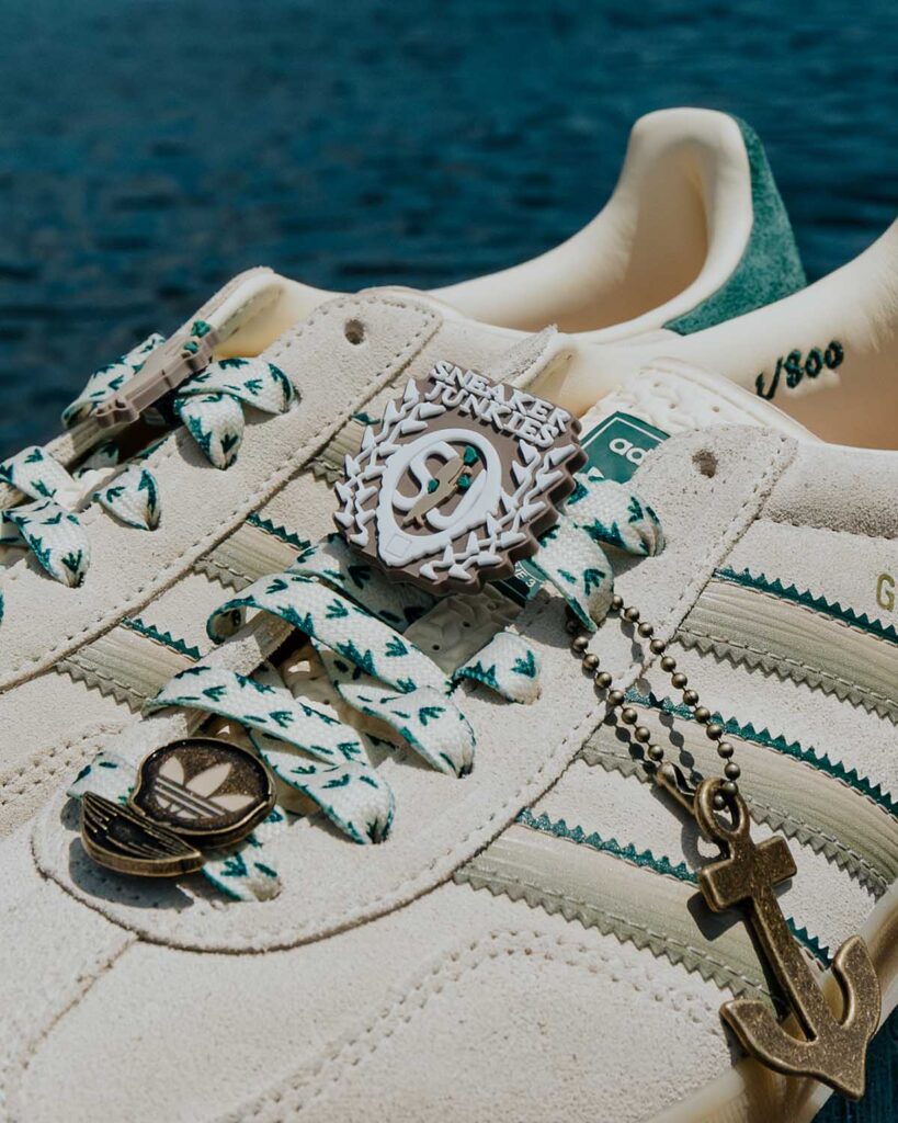 Sneaker Junkies x adidas Gazelle "Clam Chowder" IH1392