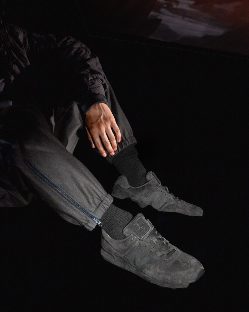Stone Island x New Balance 574 Ghost "Dark Grey"