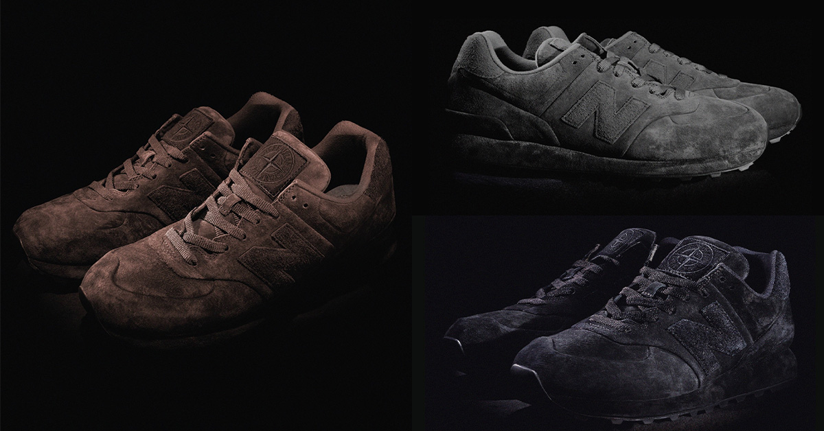 Stone Island & New Balance Deliver a Trio of Ghost 574 Colorways