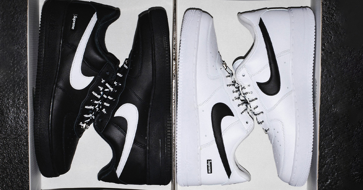 Supreme & Nike Launch New Air Force 1 Colorways For Fall 2025